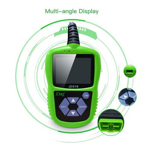 Obd Scjdiag Jd Obd Scanner Automotive Engine Fault Code Reader