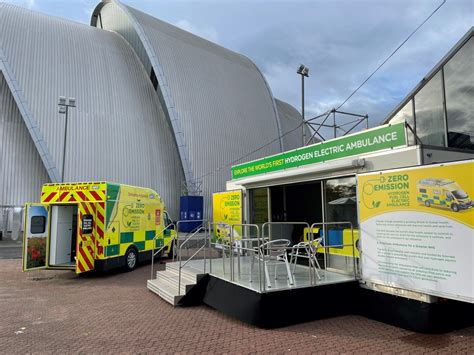 Hydrogen Powered Ambulance Drives Into Glasgow Ahead Of London Trial