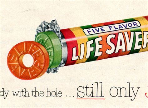 Life savers, Vintage advertisements, Savers