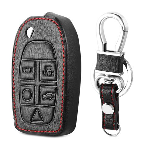 Funda De Cuero Para Llave De Coche Carcasa Para Mando A Distancia De 5