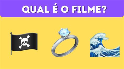 Adivinhe O Filme Pelos Emojis Quiz De Emoji YouTube