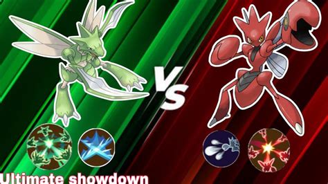 SCIZOR Vs SCYTHER POKEMON UNITE STRONGER MOVESET CHALLENGE