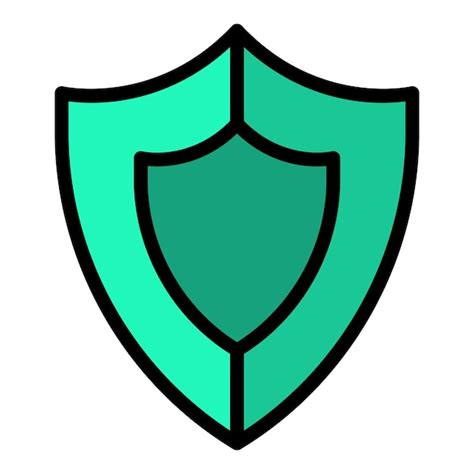 Premium Vector Shield Security Defence Icon Outline Vector Safety