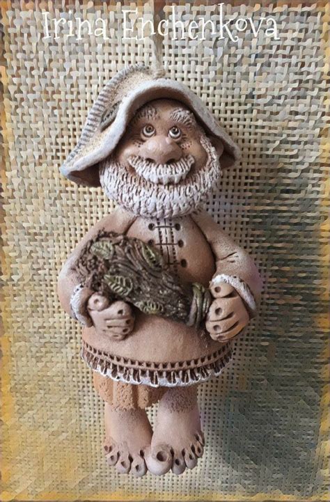 Pin by Рита on сувениры и матрешки | Paper clay, Ceramic art, Pottery ...