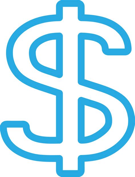 Free Diseño De Símbolo De Signo De Icono De Dólar 10160294 Png With