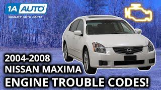 2005 Nissan Maxima Ecu Diagnostic And Trouble Codes Olporpak