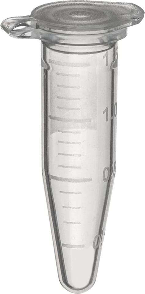 Labcon SuperClear Microcentrifuge Tubes 1 7 ML Attached Caps Natural