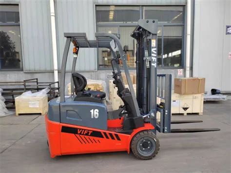 Battery Mini Narrow Forklift 1 6t 3 Wheel Electric Forklift With Small