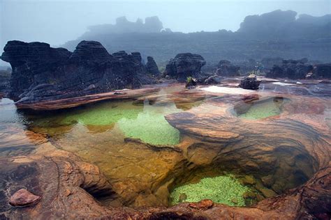 Jacuzzis of Mt. Roraima, Venezuela | tomorrow started