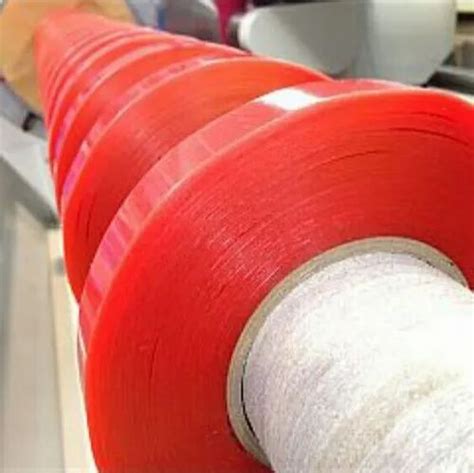 Red Polyester Tape Packaging Type Roll For Packaging At Rs Roll