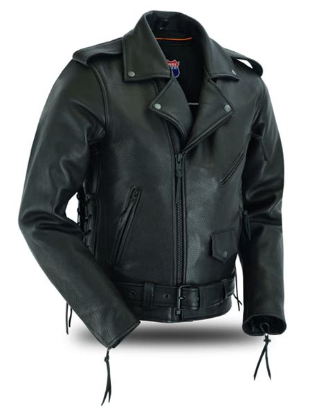 California Highway Patrol Leather Jacket Sku10038 Highwayleather