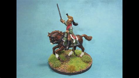 321 Perry Miniatures Napoleonic French Dragoon Officer Youtube