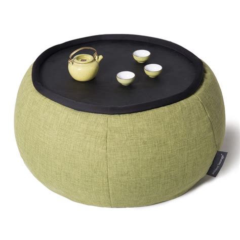 Versa Table Lime Citrus by Ambient Lounge® | Пуф, Зеленый, Стол