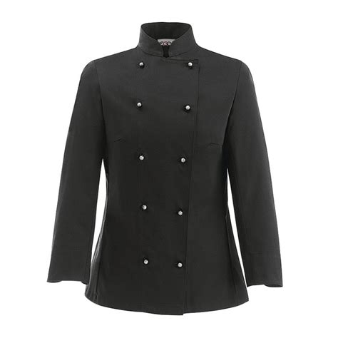 Chaqueta De Cocinera Egochef C Lady Black Compra Online