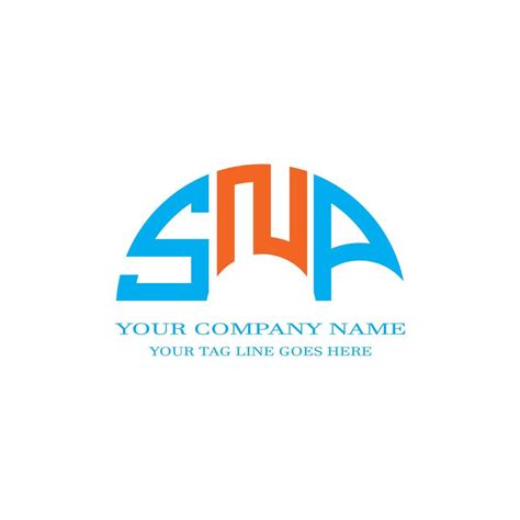 SNP letter logo creative design with vector graphic 8466679 Vector Art ...