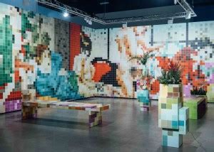 Tobias Rehberger S Pixelated Porn At Art Basel Miami Beach