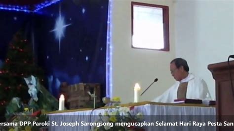 Misa Hari Raya Santa Maria Bunda Allah Januari Paroki St