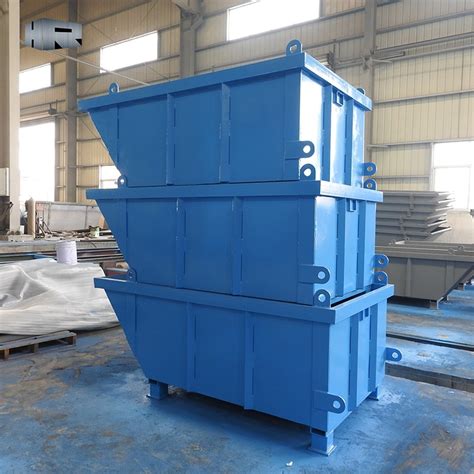 2m Outdoor Customized Temporary Crane Bins China Chain Lift Bins And