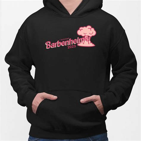 I Survived Barbenheimer 2023 Shirt Hoodie Sweatshirt Women Tee