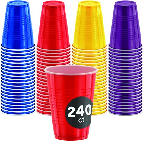 Amazon Decorrack Plastic Party Cups Oz Disposable Bpa