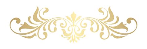 Golden Ornaments Festive Shiny Elegant Holiday Png