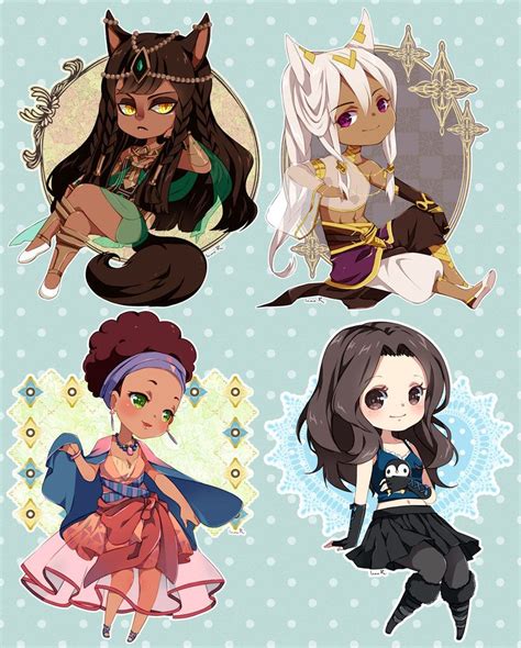 Chibi Commissions Characters Belong To In Order Want A Commission