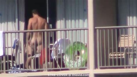 Spying On Neighbours Naked Guy On Balcony ThisVid