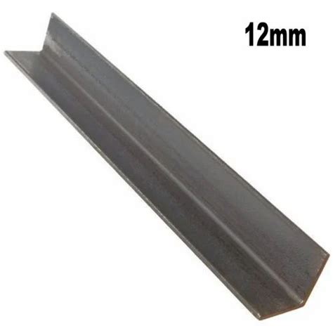 Mm Mild Steel L Shape Angle For Fabrication Size Metre Length