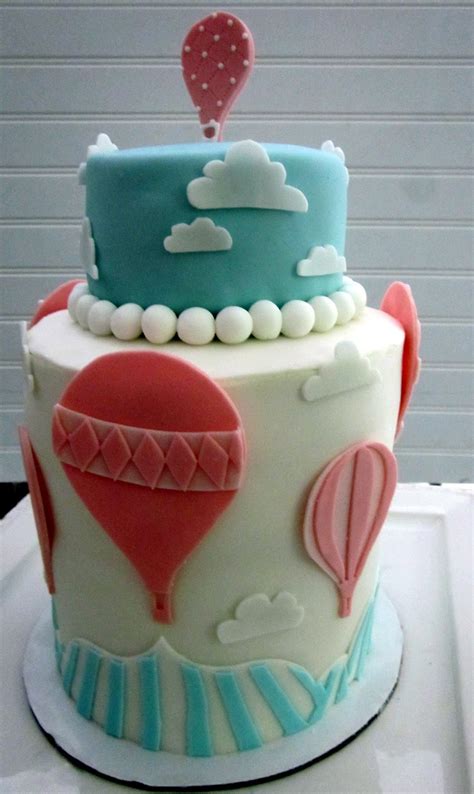 Darlin Designs Hot Air Balloon Cake And Cupcakes