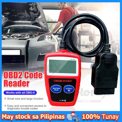 Maxiscan Ms Can Bus Obd Car Code Reader Eobd Obd Ii Diagnostic Tool