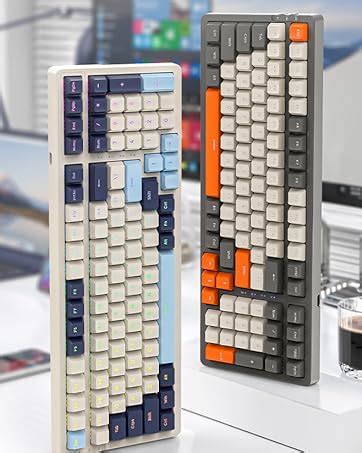 FREEWOLF K Wireless Hot Swap Mechanical Gaming Keyboard Wired RGB