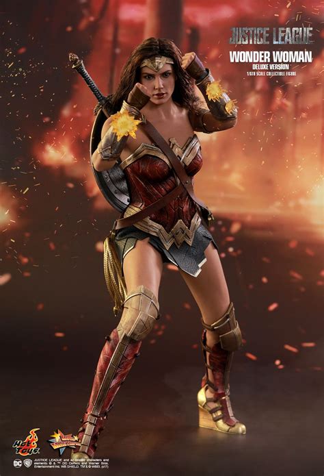 Toyhaven Hot Toys 1 6th Scale Justice League Wonder Woman Deluxe Version Collectible Figure