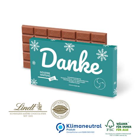 Premium Schokolade Von Lindt G Klimaneutral Fsc