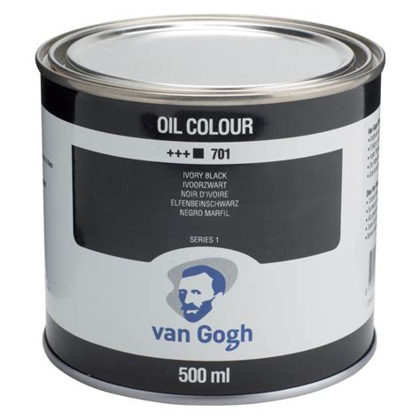 Farba Olejna Van Gogh Ivory Black Ml