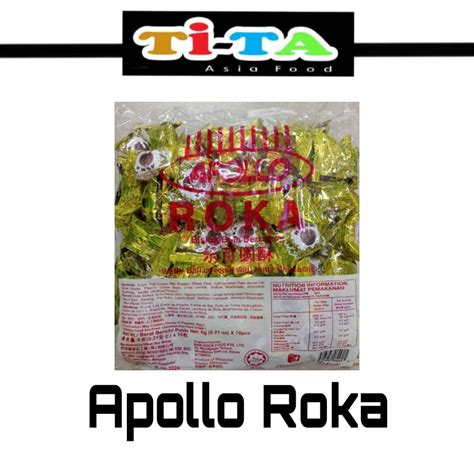 Tita HALAL Apollo Roka Biskut Bola Bercoklat Wafer Ball Covered With