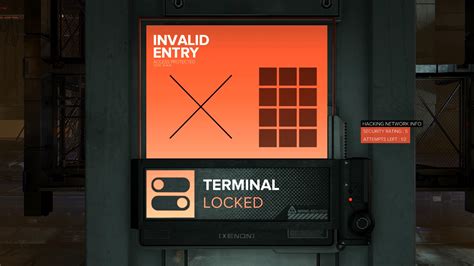 Deus Ex Mankind Divided Menus Hud Mograph On Behance