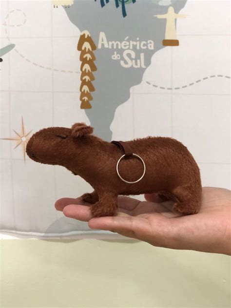 Chaveiro Capivara Elo Produtos Especiais