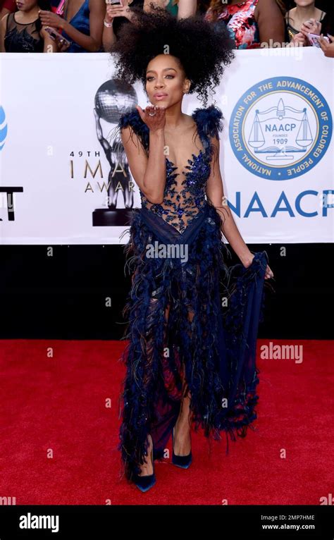 Niatia Lil Mama Kirkland Arrives At The 49th Annual Naacp Image