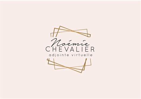 LOGO Noémie Chevalier Adjointe virtuelle on Behance