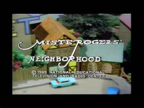 Mister Rogers Neighborhood Ending 1969 PBS ID 1971 Tape