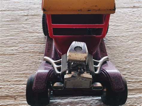 Vintage Large Tonka Hot Hauler Purple Model T Hot Rod Trucm Collectible Trucks Vintage Toy Car