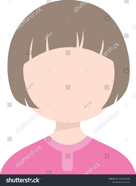 Girl Woman Face Profile Picture Concept Stock Vector (Royalty Free) 2160102509 | Shutterstock