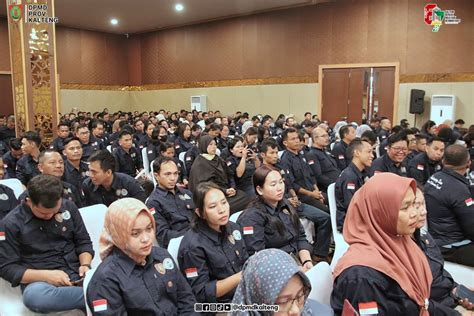 Dpmd Kalimantan Tengah Kadis Pmd Sampaikan Materi Dan Paparan Pada