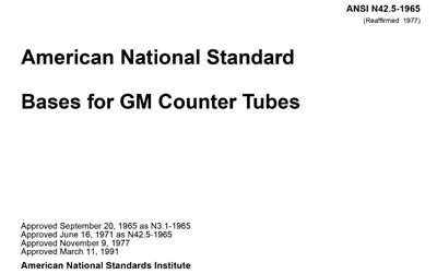 Ansi N R American National Standard For Bases For Gm