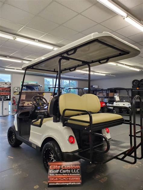 2022 Star Capella Golf Cart 4 Passenger Fully Street Legal Arctic White Elite Custom Golf