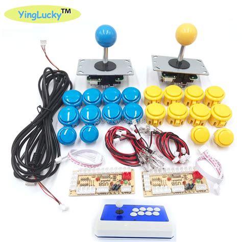 Player Arcade Button Joystick Diy Controller Kit For Windows And