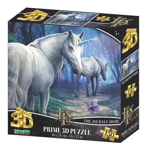 Puzzle Rompecabezas Prime 3d Unicornios 150 Piezas MercadoLibre