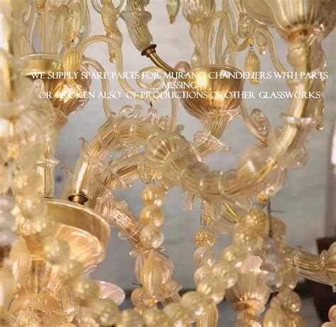 The Chandeliers Murano Glass Ca Rezzonico Chandeliers And Spare Parts