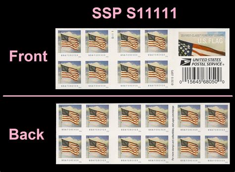 US 5054b Flag Forever Booklet SSP 20 Stamps MNH 2016 United States