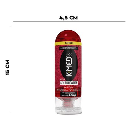Gel Lubrificante Ntimo K Med Hot Sex Education G Beleza Na Web